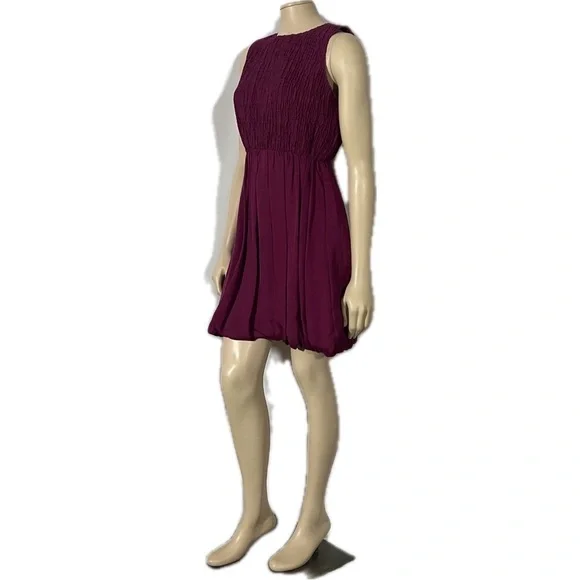 NWT RED Valentino Silk Mini Dress Bubble Hem - Picture 1 of 12